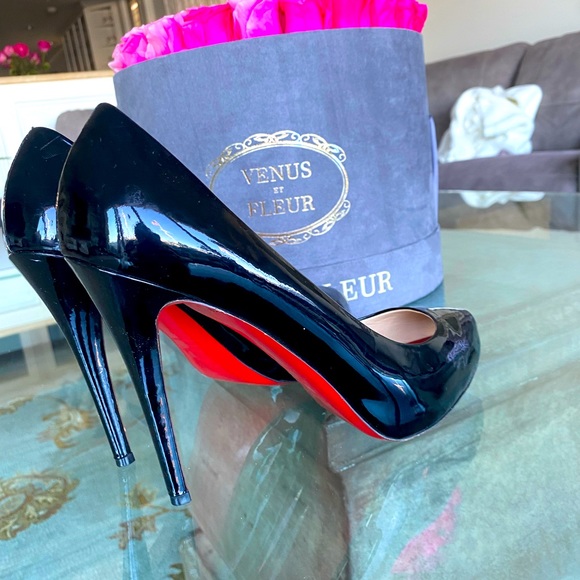 Christian Louboutin Shoes Louboutin Peep Toe Heels Poshmark